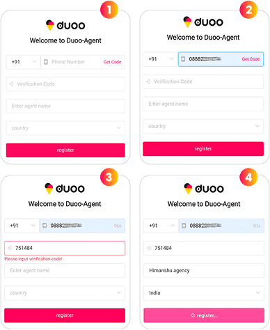 Duo Agency Registration