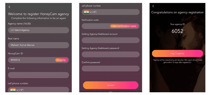 Agency Registration Process