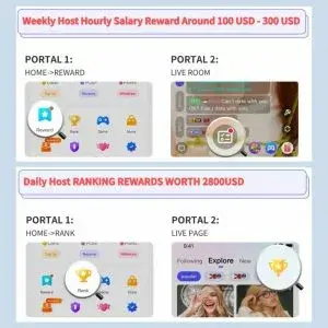 Poppo Reward Income LH Talent Agency